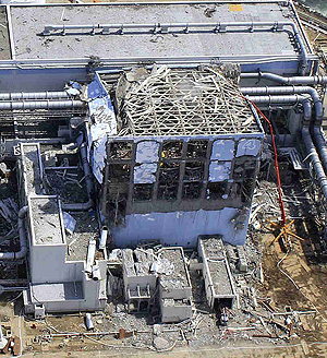 24 Mar 2011; damaged Unit 4 of the crippled Fukushima Dai-ichi nuclear power plant