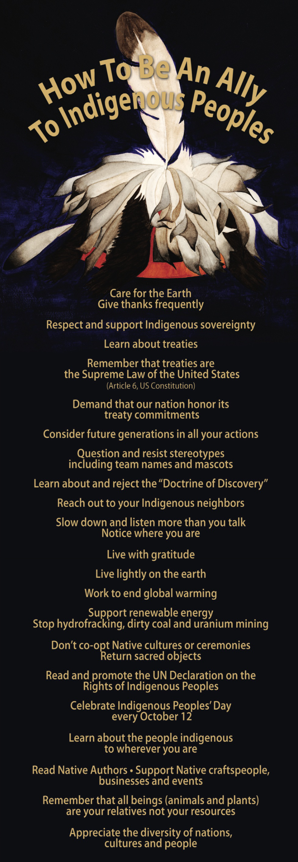 How To Be An Ally To Indigenous Peoples