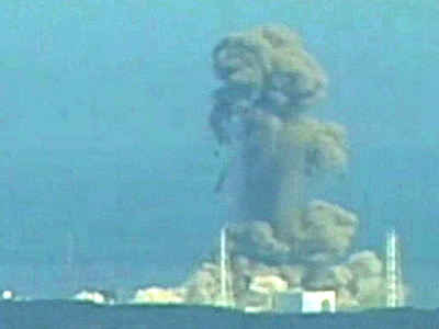 Fukushima Explosion, March 11, 2011