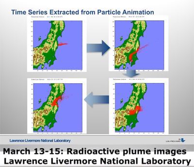 March 13-15: Radioactive plume images Lawrence Livermore National Laboratory