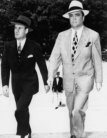 Hoover and Tolson at Supreme Court, July 1942