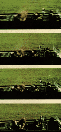 IMG#s 17-20: Zapruder frames showing final and 
fatal shot striking JFK at Z-313