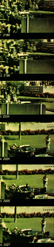IMG#2: Photos #1-6, Analysis of JFK's Motions and the Shots